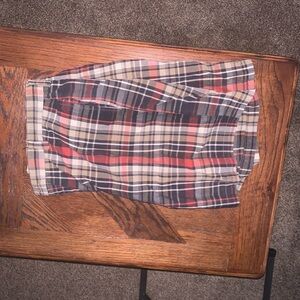 Chaps Plaid Men Shorts - Red, Blue, Cream